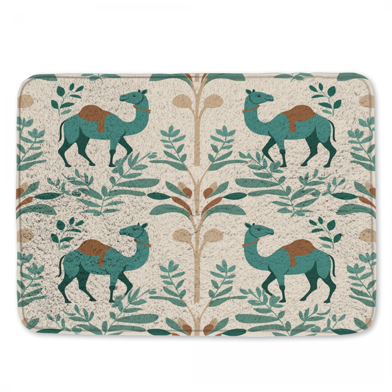 Tapis de bain Camel, L 24 po x L 17 po