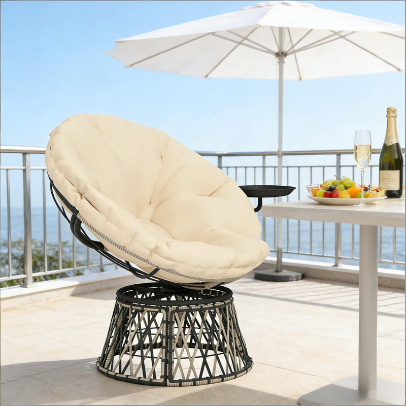 Fauteuil circulaire, fauteuil pivotant Papasan