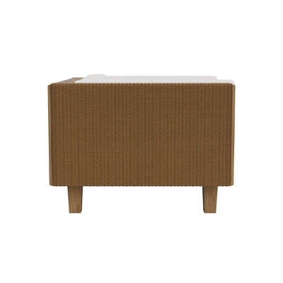 Catalina Outdoor Teak Lounge Chair