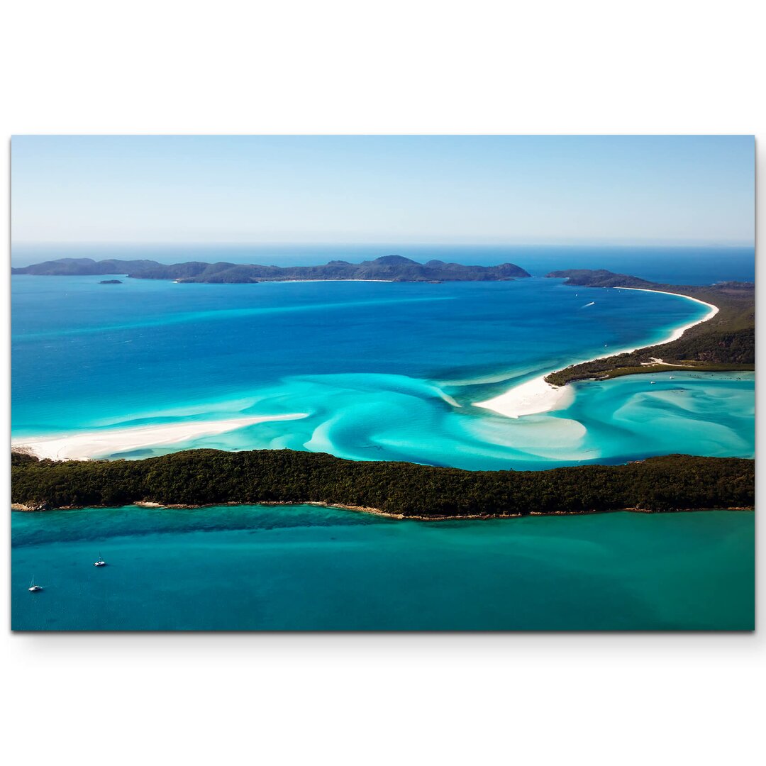 Leinwandbild Whitehaven Beach – Australien