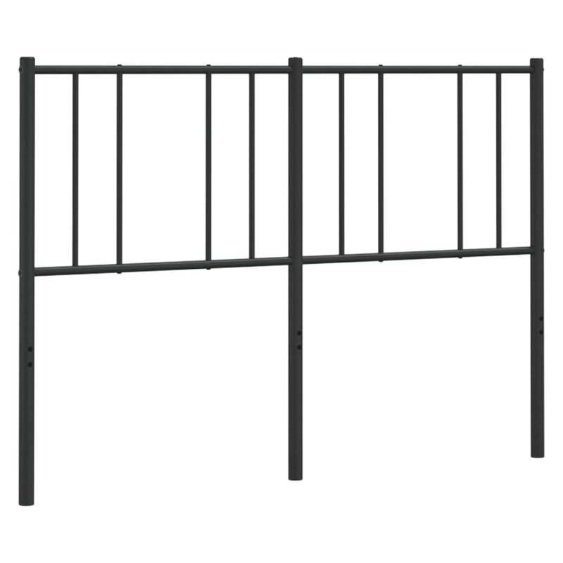 Eilleen Durable Metal Headboard, Modern Style, Black, Queen
