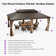 PURPLE LEAF 12' X 20' Hardtop Gazebo Canopy for Patio Deck Backyard Heavy Duty Outside Sunshade with Netting and Curtains Outdoor Permanent Metal Pavilion