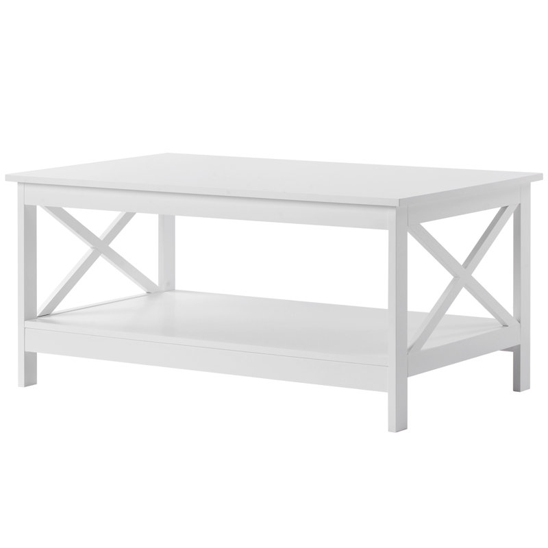 Four Leg Coffee Table with Storage