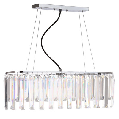 3 - Light Drum Chandelier