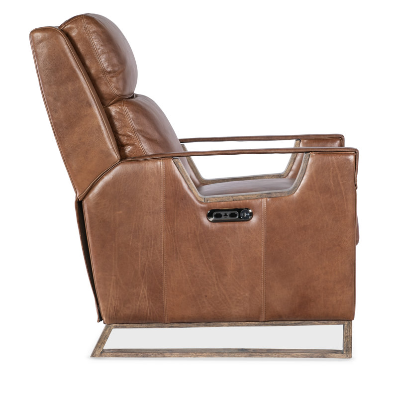 Relic Power Recliner w/Power Headrest, Taupe