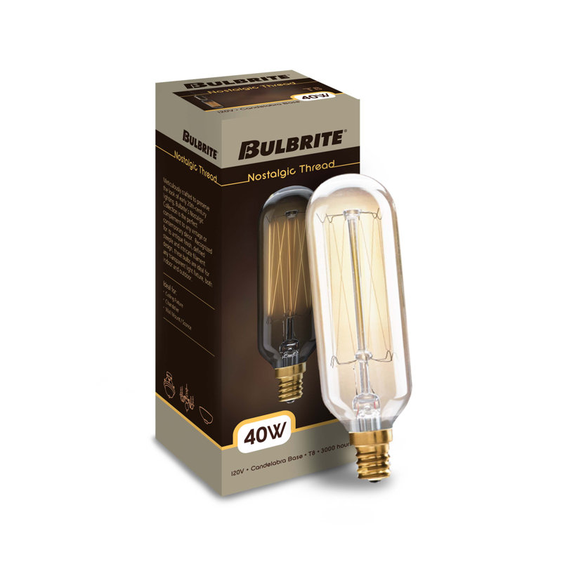 40 Watts T8 Incandescent Dimmable Light Bulb