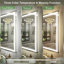 Miroir de salle de bain / de meuble-lavabo à DEL en verre trempé anti-buée certifié UL - Basics by Wayfair ™-510812200