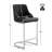 Upholstered Bar Stool Upholstered Counter Stool with Metal Frame-46043127