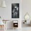 «Black Leopard Catwalk» par Rey Klimt, art mural en métal
