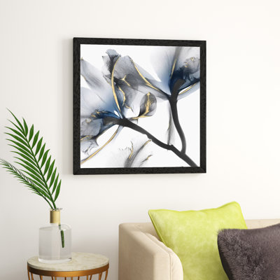 Indigo Luster Cyclamen II by Albert Koetsier - Wrapped Canvas Print
