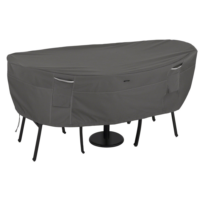 Housse pour ensemble bistro et chaise de patio Jaylon, H 24 po x l 40 po x P 40 po