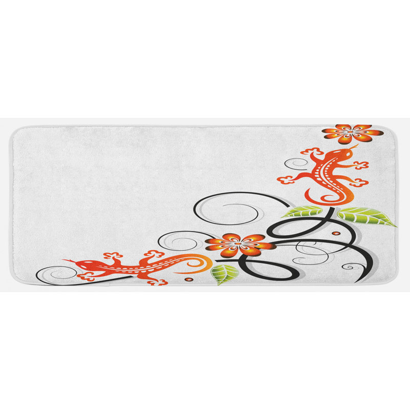 Tapis de cuisine tribal