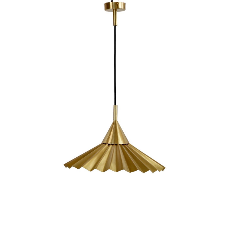 Luminaire suspendu en laiton 1 lumière Vlasios