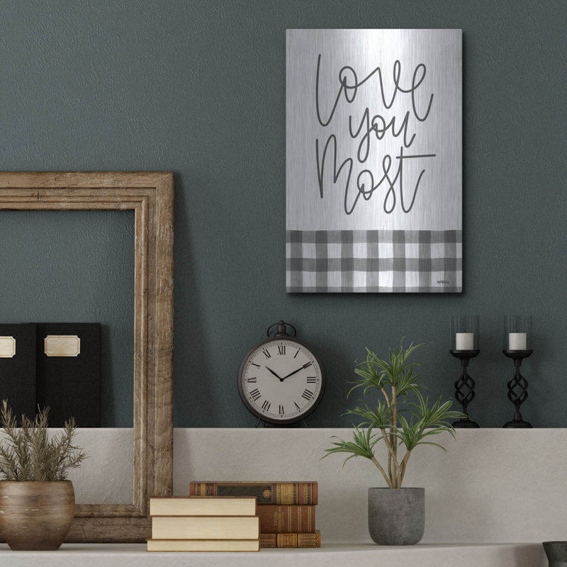 «Love You Most» par imperfect Dust, H 16 po x l 12 po