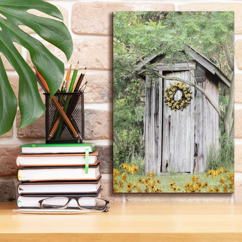 «Flower Power» par Lori Deiter, art mural sur toile, H 18 po x l 12 po x P 0,75 po