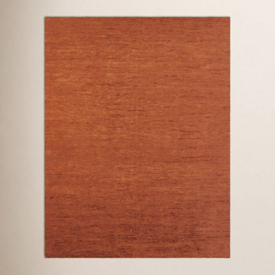 Sunset Ember Hand-Knotted Wool Rug