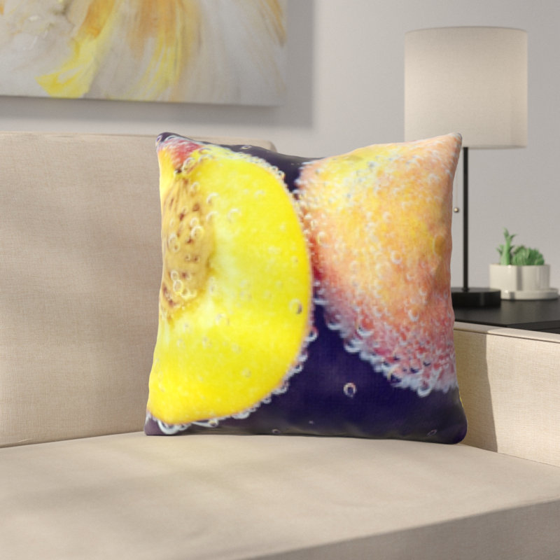 Coussin décoratif fruits bevill