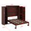 Lit escamotable avec garde-robe et tablette de rangement-1308175398-1308175402