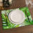 4-Piece Polyester Rectangle Dining Table Placemat
