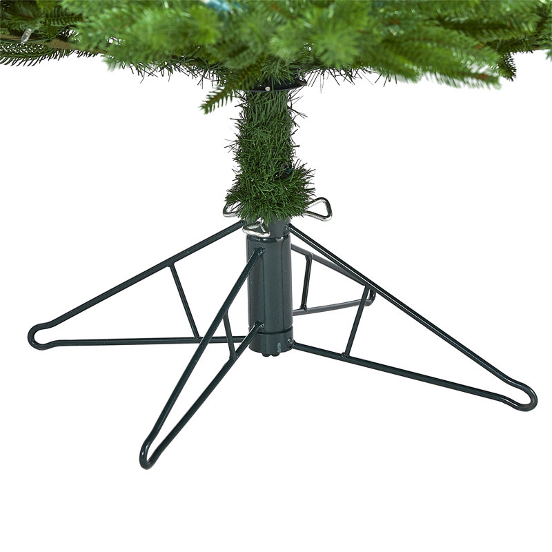 7' H Lighted Artificial Fir Christmas Tree