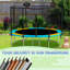 SENCHO GINSYTALIOR Round Backyard Trampoline with Safety Enclosure-802247324