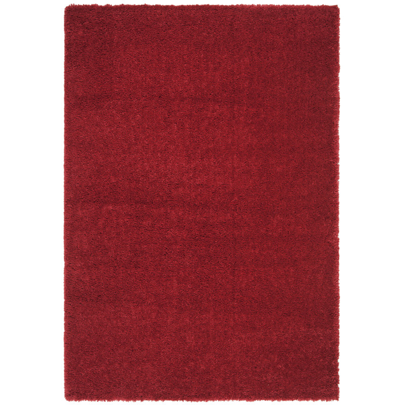 Jiang Red Area Rug, Rectangle 2'3" x 4'