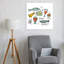 «Rustic Food Delights», art mural contemporain-129004452