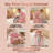 Kids Luxury Foil Printed Faux Rabbit Fur Princess Sofa, Pink Foldable Convertible Couch for Girls Bedroom & Playroom, Soft Foam Flip-Out Lounger Chair-268285213
