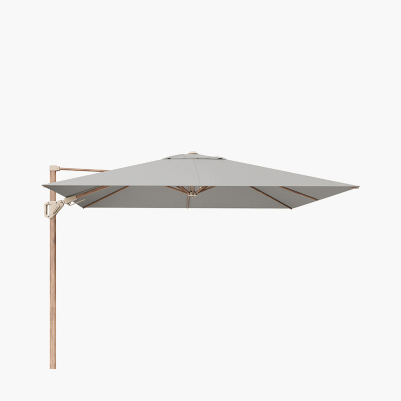 Chasiti 300cm Cantilever Parasol, Light Grey