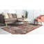 Tapis oriental terre cuite Vern-177493683-209116276