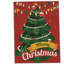 Tapis rectangulaire à impression numérique Merry Christmas
