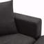 Canapé modulaire moderne 101 * 66 "avec coussins décoratifs, ensemble de canapé en L en forme de nuage avec siège large, ensemble de canapé en tissu confortable en polyester 4 places avec repose-pieds mobile pour salon, appartement, bureau, 4 couleurs
