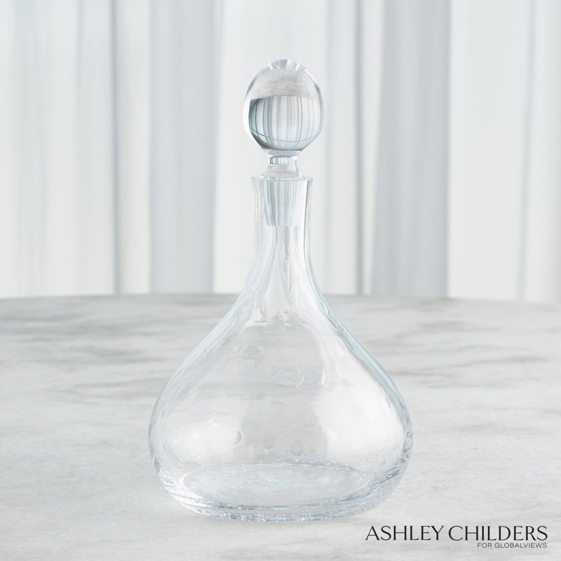 Hamish Decanter-Clear Seeded, Clear