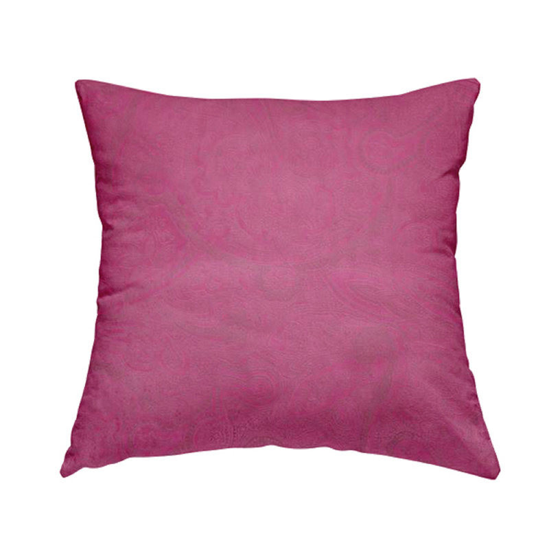 Elmina Square Cushion, 55cm H x 55cm W x 5cm D, Magenta Pink