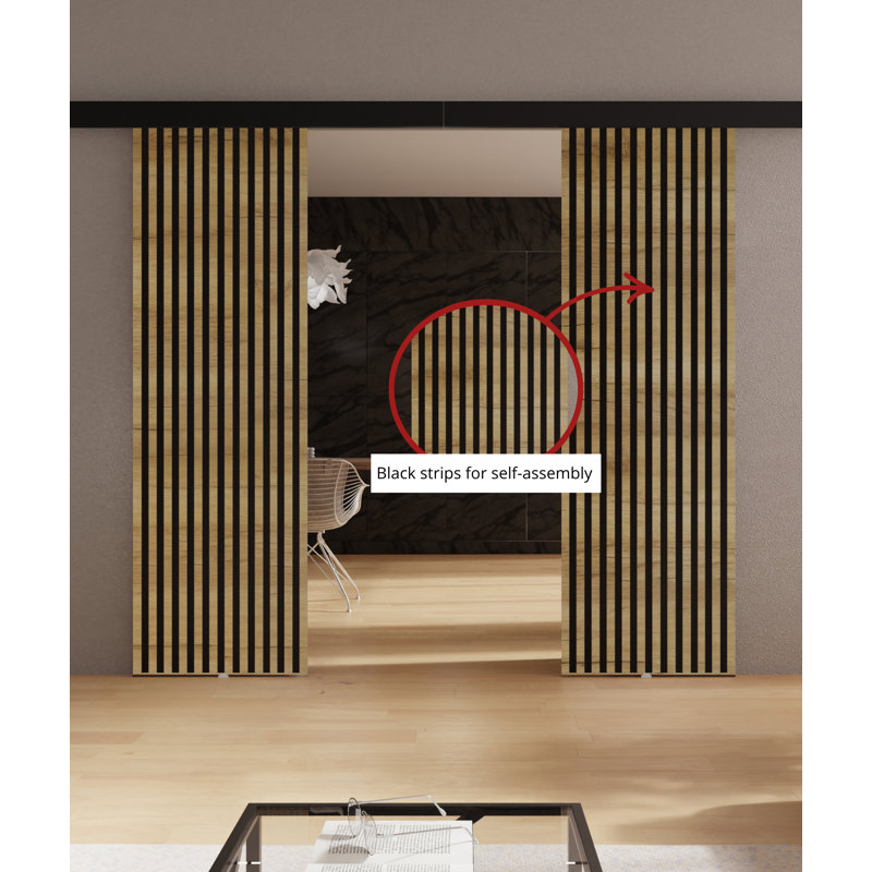 DOOR Belmo 2, 154cm x 205cm, Brown