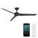 Roboto 3 - Blade Indoor/Outdoor Smart Ceiling Fan with Remote Control Included