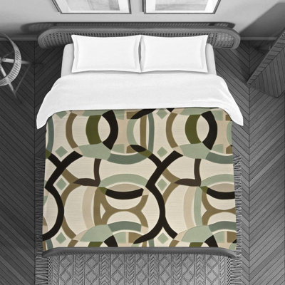 Polyester Abstract Duvet Cover