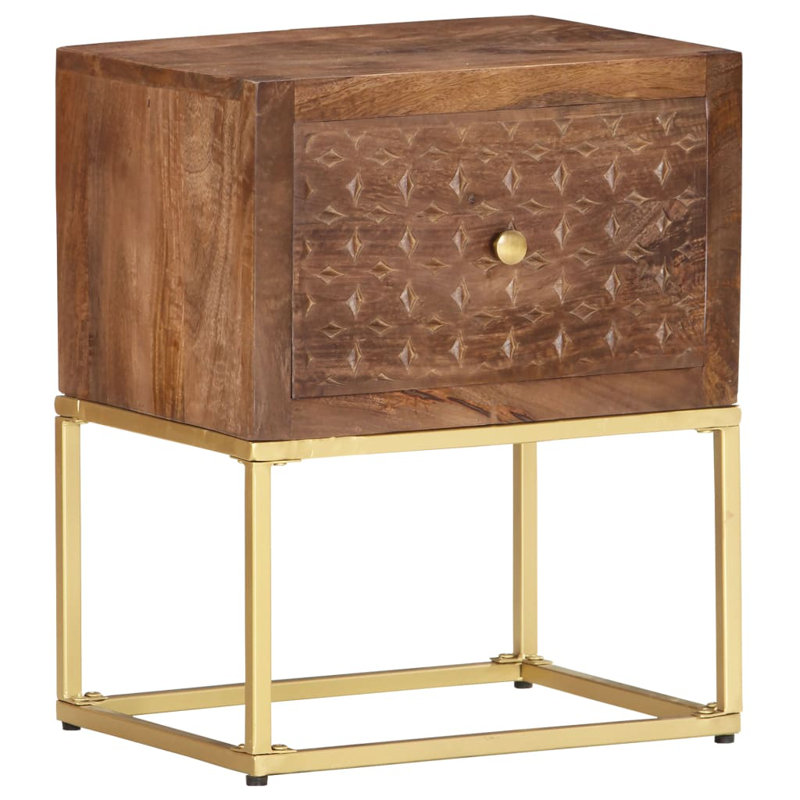 Neith 40cm W Bedside Table