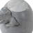Round Concrete Outdoor Side Table-673517812