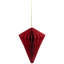 Accordion Honeycomb Foldable Paper Christmas Ornaments - 4" - Set Of 4-1324997943