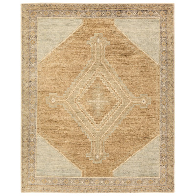 Jaipur Living Eldar SMK01 Handknotted Traditional Brown and Multicolor Area Rug (8'x10')
