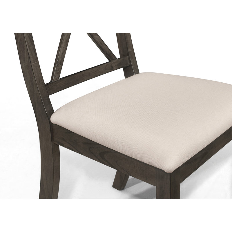 Alyas 16.9'' H Upholstered Side Chair, Taupe