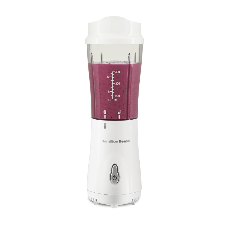Hamilton Beach® Personal Blender with Travel Lid, White