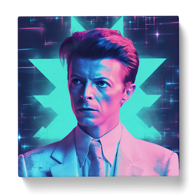 David Bowie Vaporwave - Print