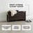 Black Finish Storage Chest | Gift Idea