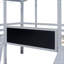 Lit mezzanine simple avec échelle et glissade