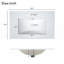 Meuble-lavabo de 30 pouces fabriqué à partir de matériaux naturels
