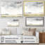 Beige tempête charme de prairie V - tempêtes, impressions sur toile-254624884-254624885