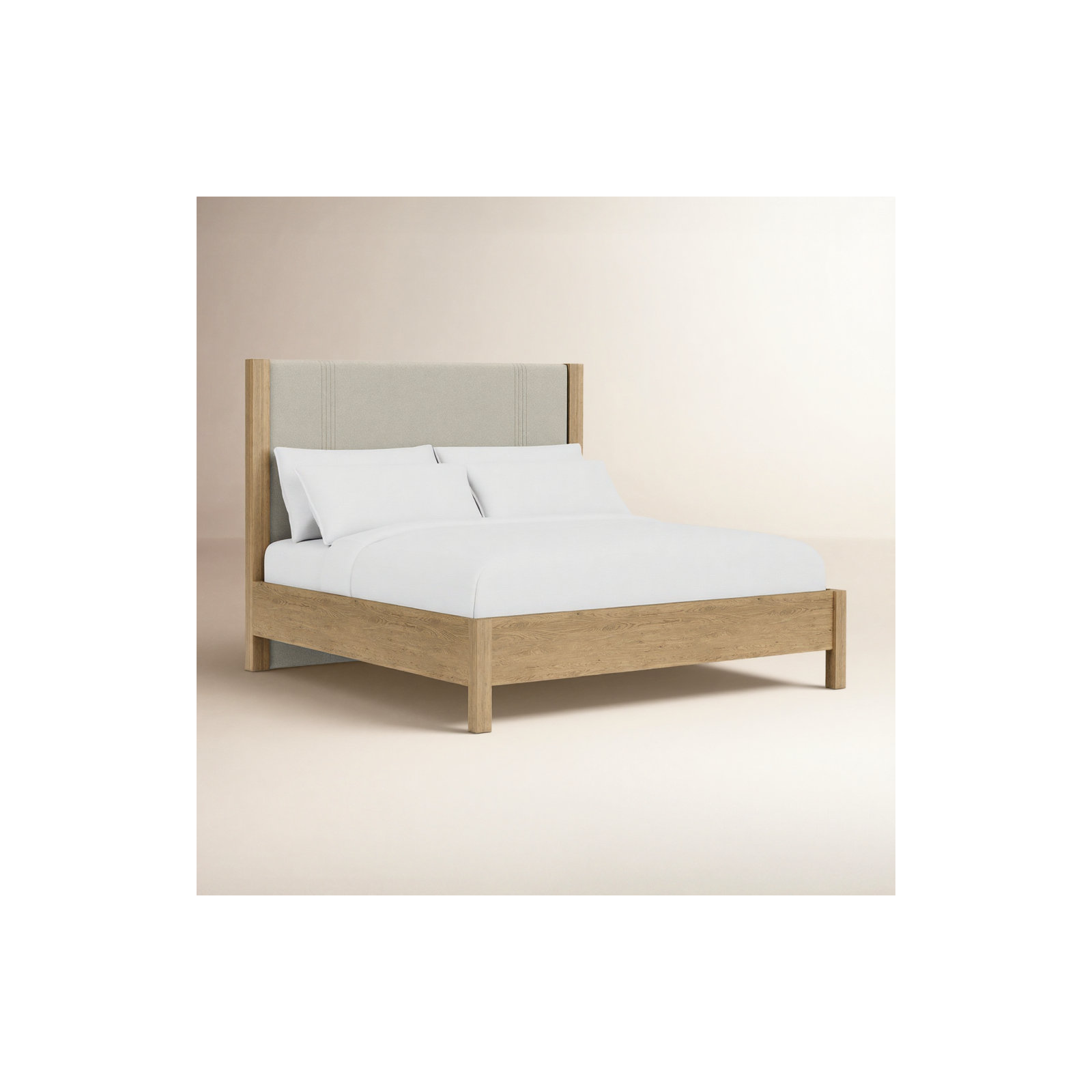 Laroche Upholstered Panel Bed, Queen