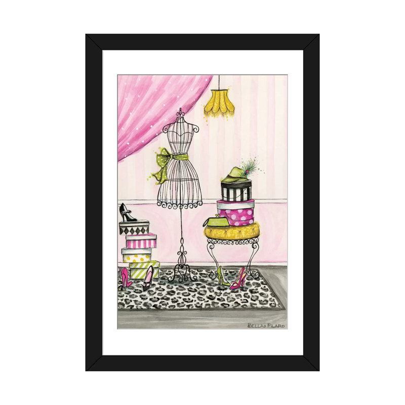 « meuble-lavabo room b », reproduction d’art sur toile, H 24 po x l 16 po x P 1 po, Toile avec cadre noir